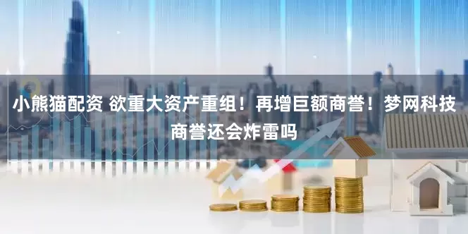 小熊猫配资 欲重大资产重组！再增巨额商誉！梦网科技商誉还会炸雷吗