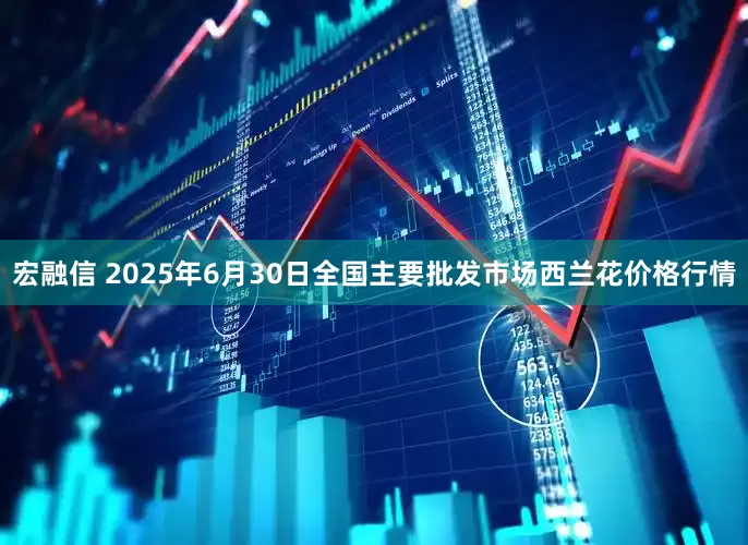 宏融信 2025年6月30日全国主要批发市场西兰花价格行情