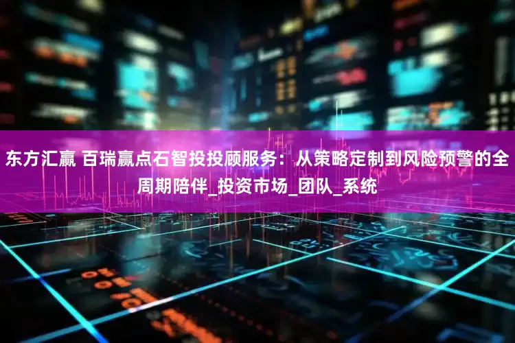东方汇赢 百瑞赢点石智投投顾服务：从策略定制到风险预警的全周期陪伴_投资市场_团队_系统