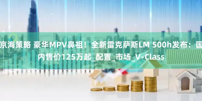 京海策略 豪华MPV鼻祖！全新雷克萨斯LM 500h发布：国内售价125万起_配置_市场_V-Class